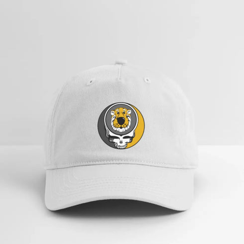 Mizzou Grateful Dead Stealie Dad Hat - white